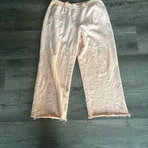 SKIMS Pale Pink Boot Cut Lounge Pants